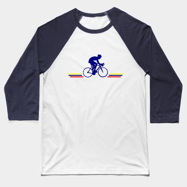 Cycling lover Baseball T-Shirt by FarStarDesigns